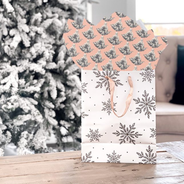 Geschenkpapier aus Geistergewebe Seidenpapier (ghost valentines tissue paper
)