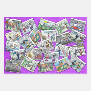 Geschenkpapier   Comic   Cartoon