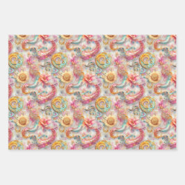 Geschenkpapier, das auffällt! geschenkpapier set