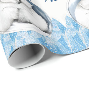 Geschenkpapier Eisbär