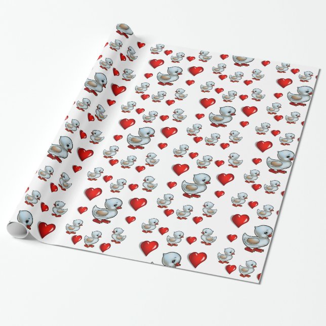 Geschenkpapier Enten (Ungerollt)