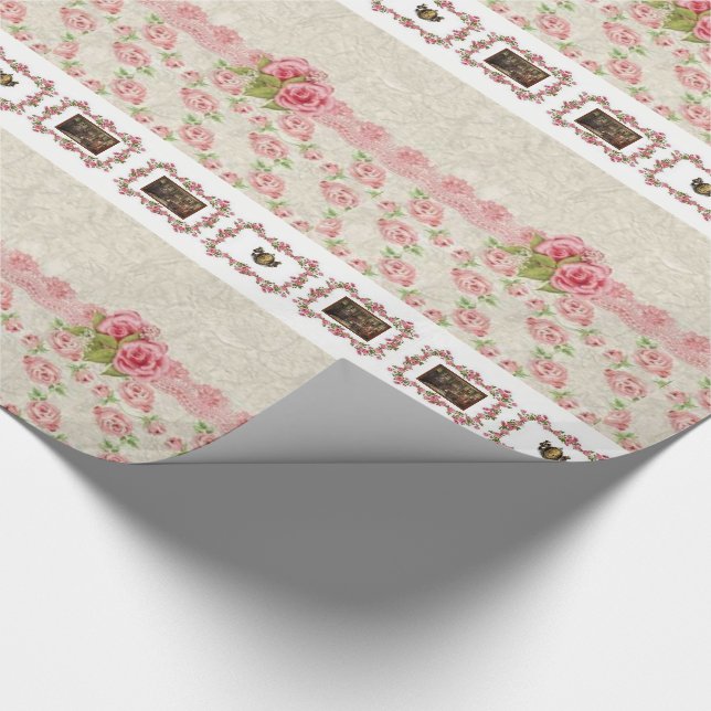 Geschenkpapier Floral (Ecke)