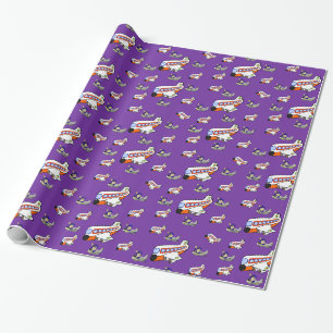 Geschenkpapier Flugzeuge