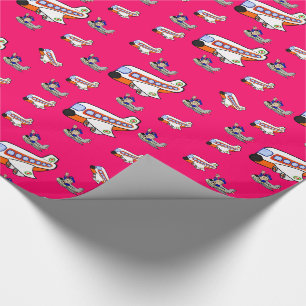 Geschenkpapier Flugzeuge