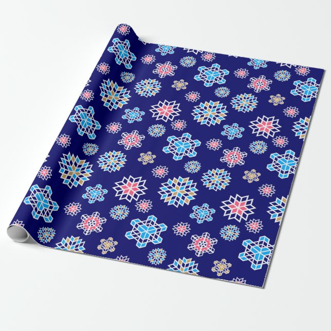 Geschenkpapier Frohe Weihnachten (Ungerollt)