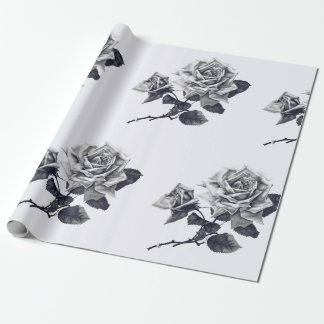 Geschenkpapier für klassische Vintage Rose