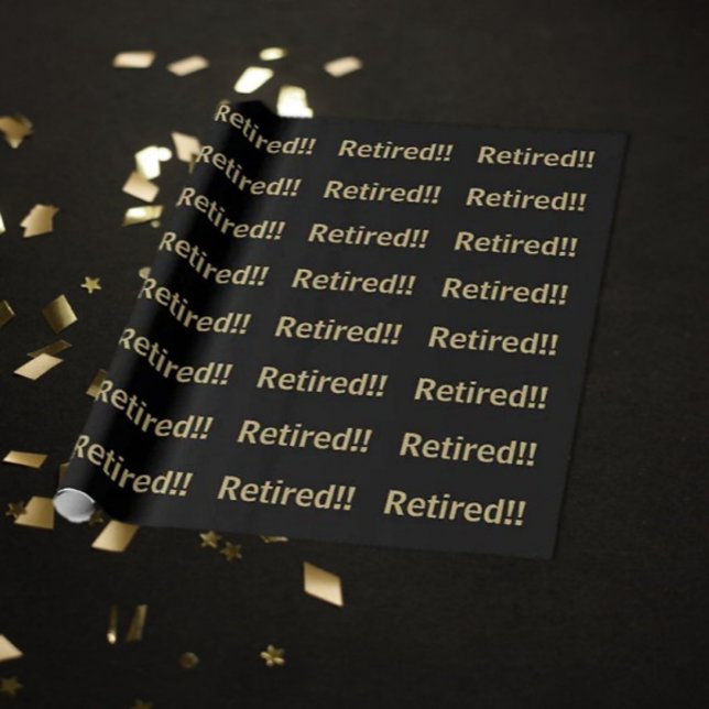 Geschenkpapier für Schwarzweiß/Gold (Von Creator hochgeladen)