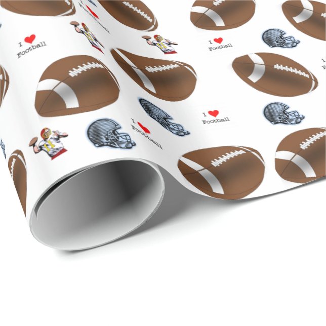 Geschenkpapier Fußball (Rolleneckpunkt)