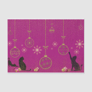 Geschenkpapier Katze Thema, Gatito Cat Seidenpapier