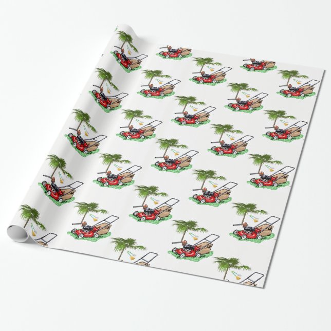 Geschenkpapier Landschaftsgestalter (Ungerollt)
