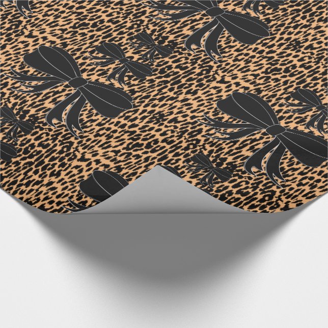 Geschenkpapier Leopard (Ecke)
