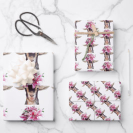 Geschenkpapier Lilly the Goat Set