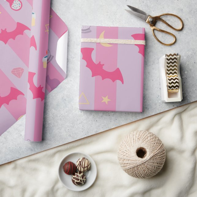Geschenkpapier Magische Elemente (Kunsthandwerk)