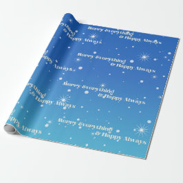 Geschenkpapier Merry Everything & Happy Always