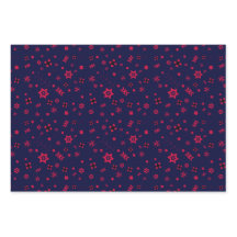 Geschenkpapier mit geometrischer Verzierung