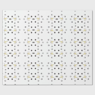 Geschenkpapier mit Yoga-Design