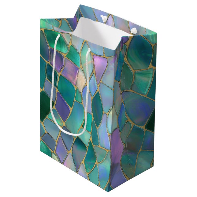Geschenkpapier Mittlere Geschenktüte (Vorderseite Schrägansicht)