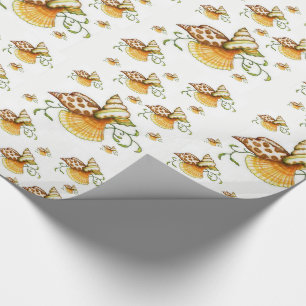 Geschenkpapier Muscheln