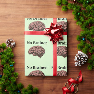 Geschenkpapier ohne Hirn