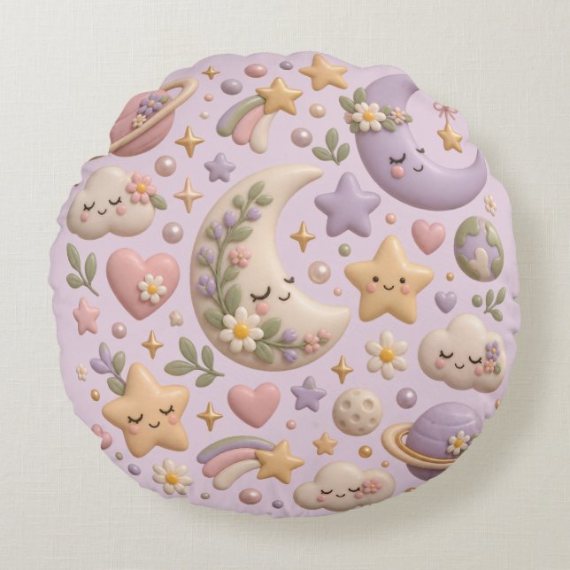 Geschenkpapier Rundes Kissen (Vorderseite)