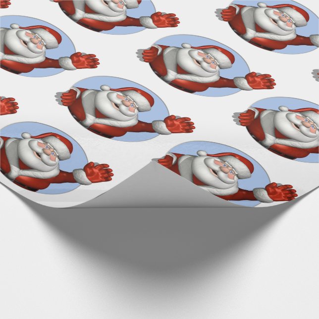 Geschenkpapier/Santa Geschenkpapier (Ecke)