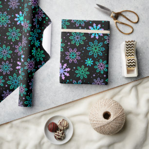 Geschenkpapier "Schneeflocken"