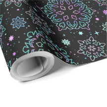 Geschenkpapier "Schneeflocken"