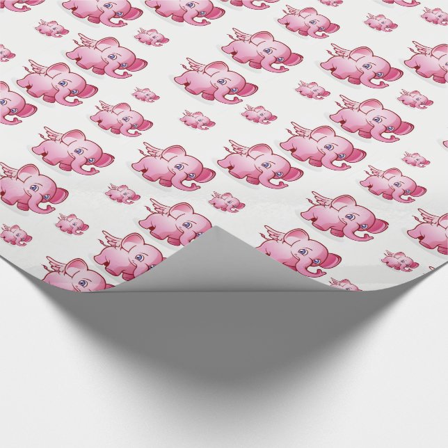 Geschenkpapier Schweine (Ecke)