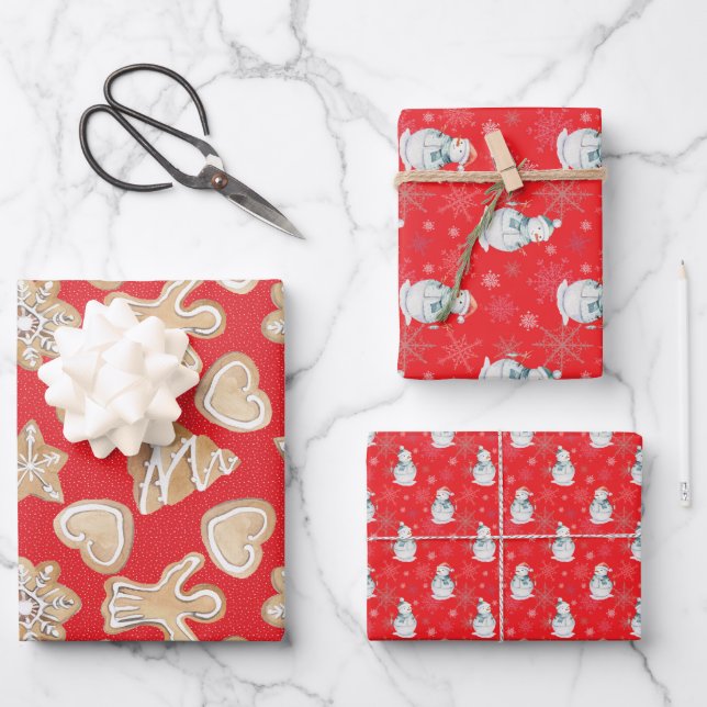 🎄 GESCHENKPAPIER SET (Vorderseite)