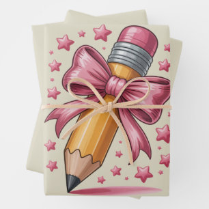 Geschenkpapier-Set mit 3 flachen Bögen Geschenkpapier Set