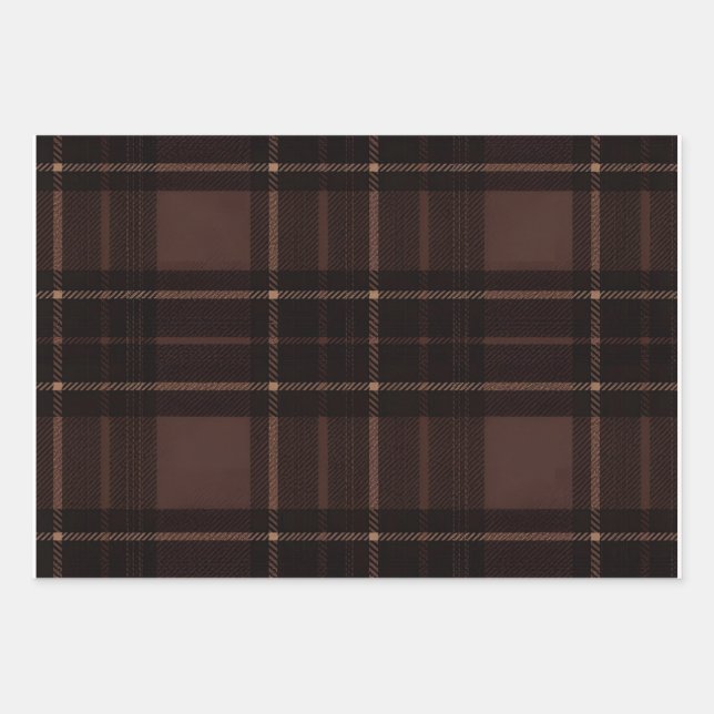 Geschenkpapier-Set mit 3 flachen Bögen Geschenkpapier Set (Vorderseite)