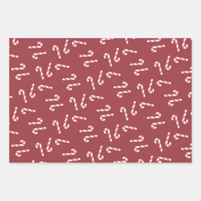 Geschenkpapier-Set mit 3 flachen Bögen Geschenkpapier Set (Vorderseite)