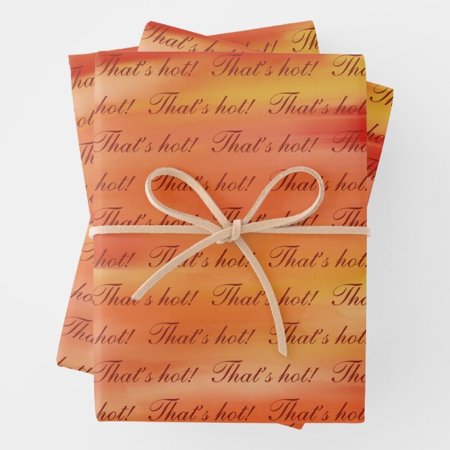 Geschenkpapier-Set mit 3 flachen Bögen Geschenkpapier Set (Beispiel)