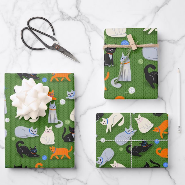 Geschenkpapier-Trio Geschenkpapier Set (Vorderseite)