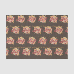 Geschenkpapier Verpackung ibiza eivissa spain Seidenpapier