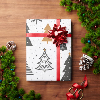 Geschenkpapier Weihnachten Winter Weihnachtsbaum