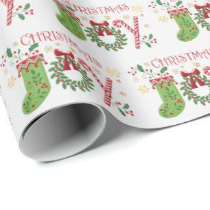 Geschenkpapier - Weihnachtsfreude