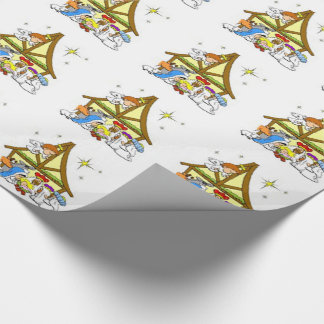 Geschenkpapier/Weihnachtsgeschichte Geschenkpapier