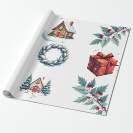 Geschenkpapier - Weihnachtsthema