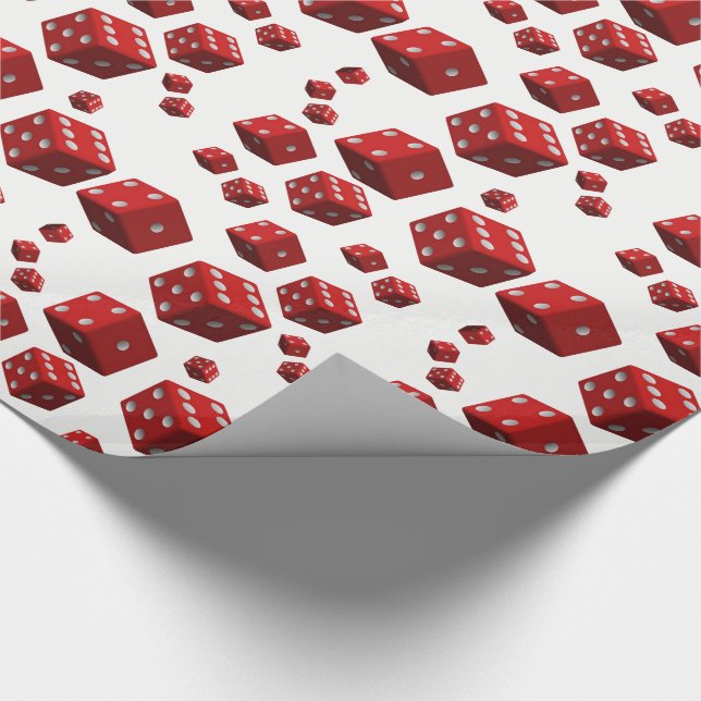 Geschenkpapier Würfel (Ecke)
