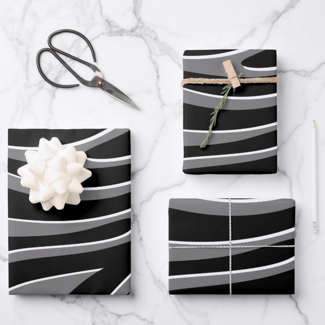 Geschenkpapier zum Anbieten mit Vergnügen (Vorderseite)