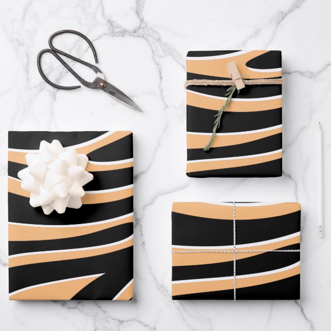 Geschenkpapier zum Anbieten mit Vergnügen (Vorderseite)