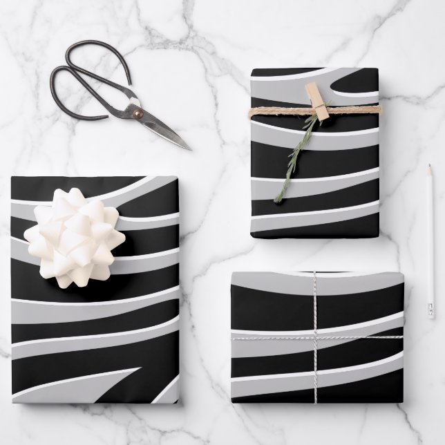 Geschenkpapier zum Anbieten mit Vergnügen (Vorderseite)