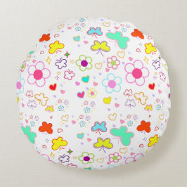 Geschenkpapierdesign für Geschenke Rundes Kissen