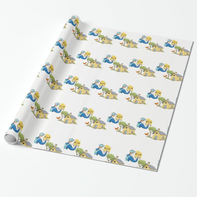 Geschenkpapiermaler Geschenkpapier (Ungerollt)