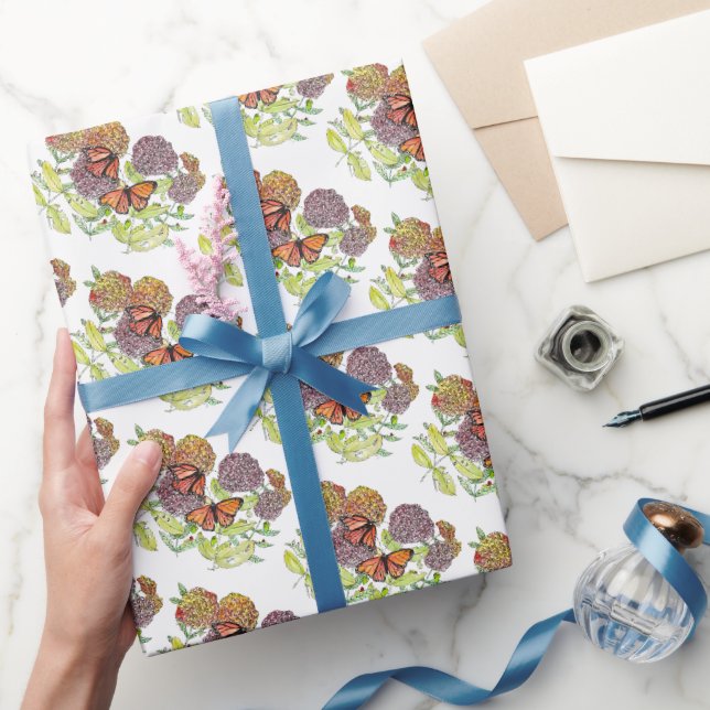 Geschenkpapierrolle - Monarchfalter Geschenkpapier (Schenken)