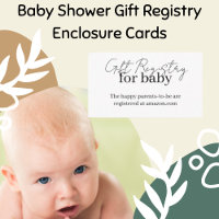 Geschenkregister für Baby, Einladung für Baby Dusc