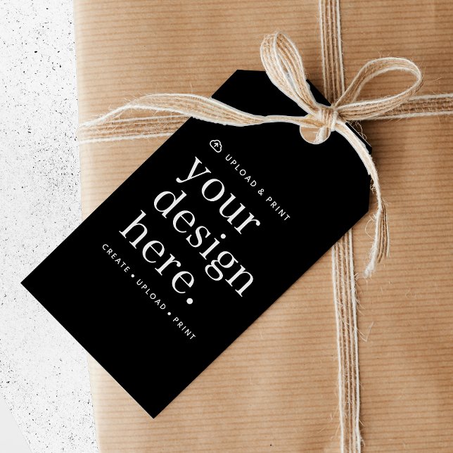 Geschenkstempel für Ihr Design Upload Geschenkanhänger (Versatile gift tags for business, events, weddings, special occasions & more!)