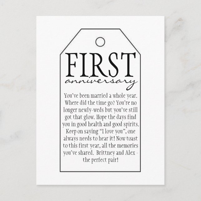 Geschenktafel für Weinflaschen - Erstbegehrens Postkarte (Vorderseite)