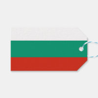 Geschenktafel mit Flagge Bulgariens